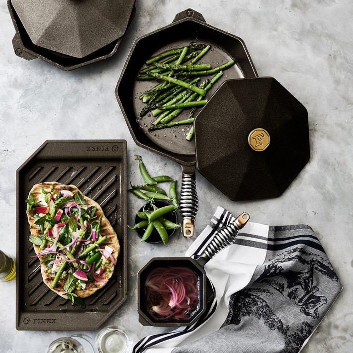 FINEX Cast-Iron Skillet with Lid | Williams Sonoma