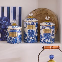 MacKenzie-Childs Royal English Garden Canister