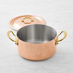 Mauviel M'150B Copper Stew Stockpot, 6 1/3-Qt.