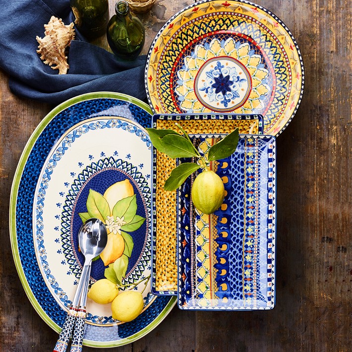 Sicily Oval X-Large Serving Platter | Williams Sonoma