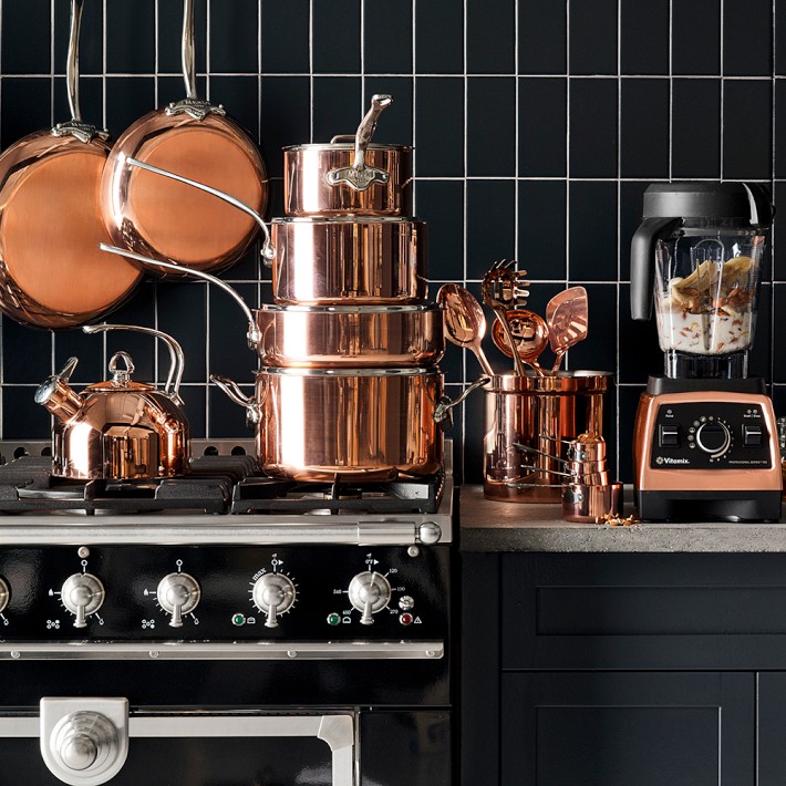 Mauviel Copper Triply 10-Piece Cookware Set | Williams Sonoma
