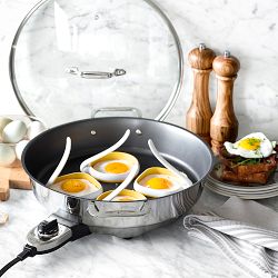 Williams Sonoma Nonstick Egg Fry Ring Moulds, Set of 4