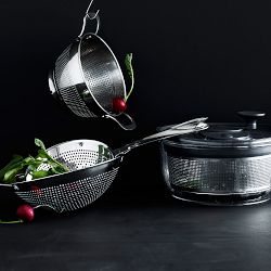 Williams Sonoma Stainless-Steel Salad Spinner