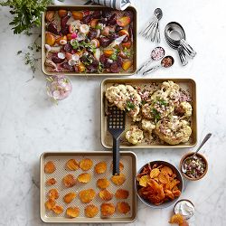 Breville Smart Oven® Air Fryer Pro &amp; Williams Sonoma Goldtouch® Pro Nonstick 4-Piece Bundle