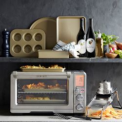 Breville Smart Oven® Air Fryer Pro &amp; Williams Sonoma Goldtouch® Pro Nonstick 4-Piece Bundle