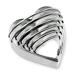 Heart Biscuit Cookie Cutter, Set of 5