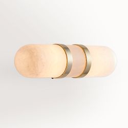 Aiden Alabaster Sconce