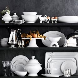 Apilco Tulip Porcelain Serving Bowls