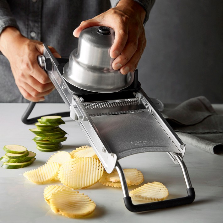 de Buyer Revolution Dicing Mandoline Slicer | Williams Sonoma