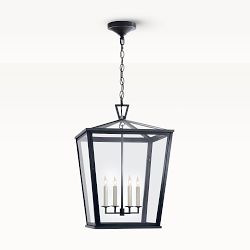 Darlana Bronze Hanging Lantern