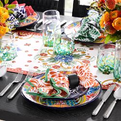 Dolores White Table Runner