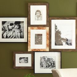 Exotic Ebony Wood Gallery Picture Frames