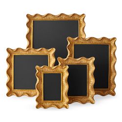 AERIN x Williams Sonoma Home Gold Scalloped Gallery Picture Frames
