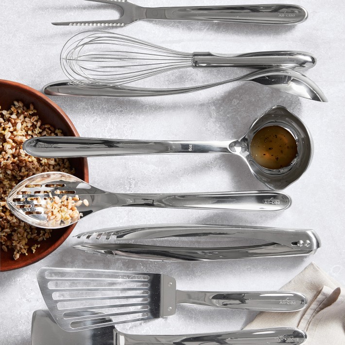 All-Clad Precision Stainless-Steel Food Turner + Spatula