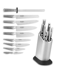 Global Classic Knife Block, Set of 10