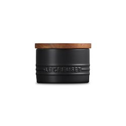 Le Creuset Signature Salt Cellar with Wood Lid