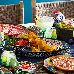 Multi-Confetti Recycled Glass Short Tumblers, 10-oz