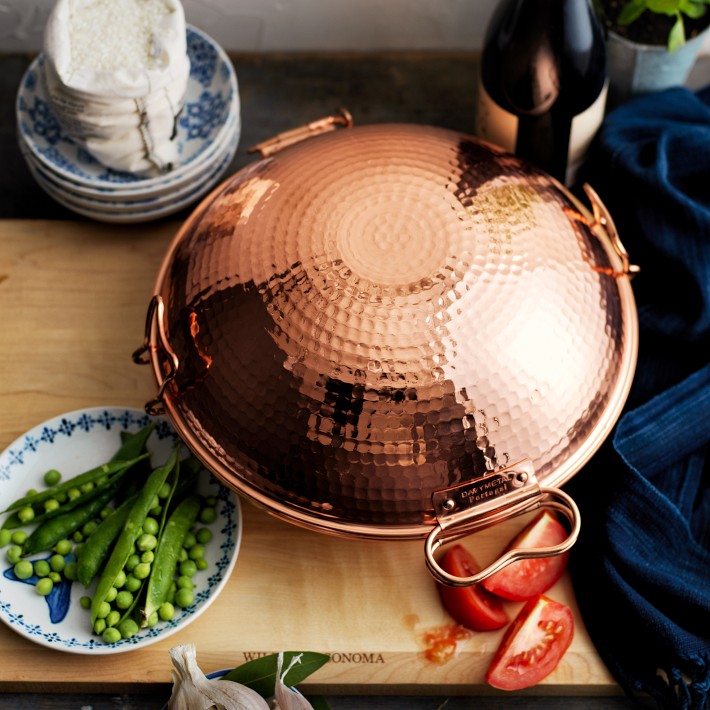 Hammered Copper Cataplana | Copper Cookware | Williams Sonoma
