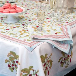 Couleur Nature Fraises des Bois Napkins, Set of 6