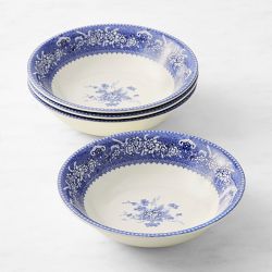 English Floral 16-Piece Dinnerware Set