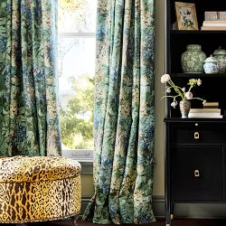 Fern Forest Pinch Pleat Curtains
