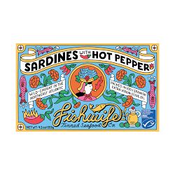 Fishwife Sardines in Hot Pepper