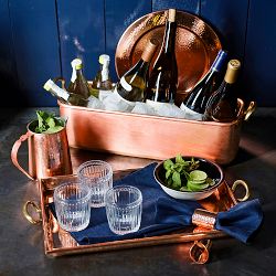 Hammered Copper Charger