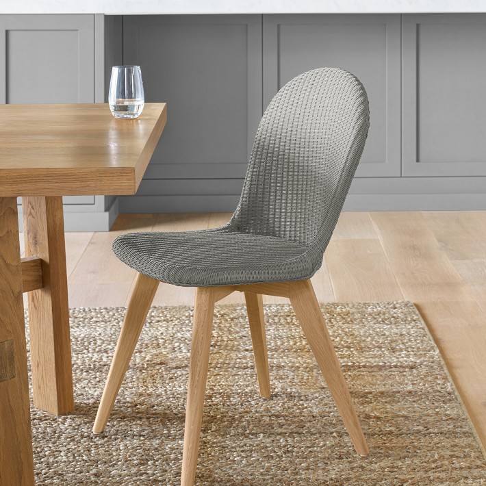 Palmer Dining Side Chair, Cement Grey | Williams Sonoma
