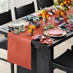 Dolores White Table Runner