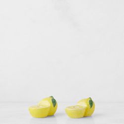 Limone Tiny Taper Holders, Set of 2