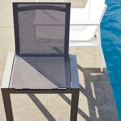 Santa Barbara Outdoor Metal Dining Side Chair