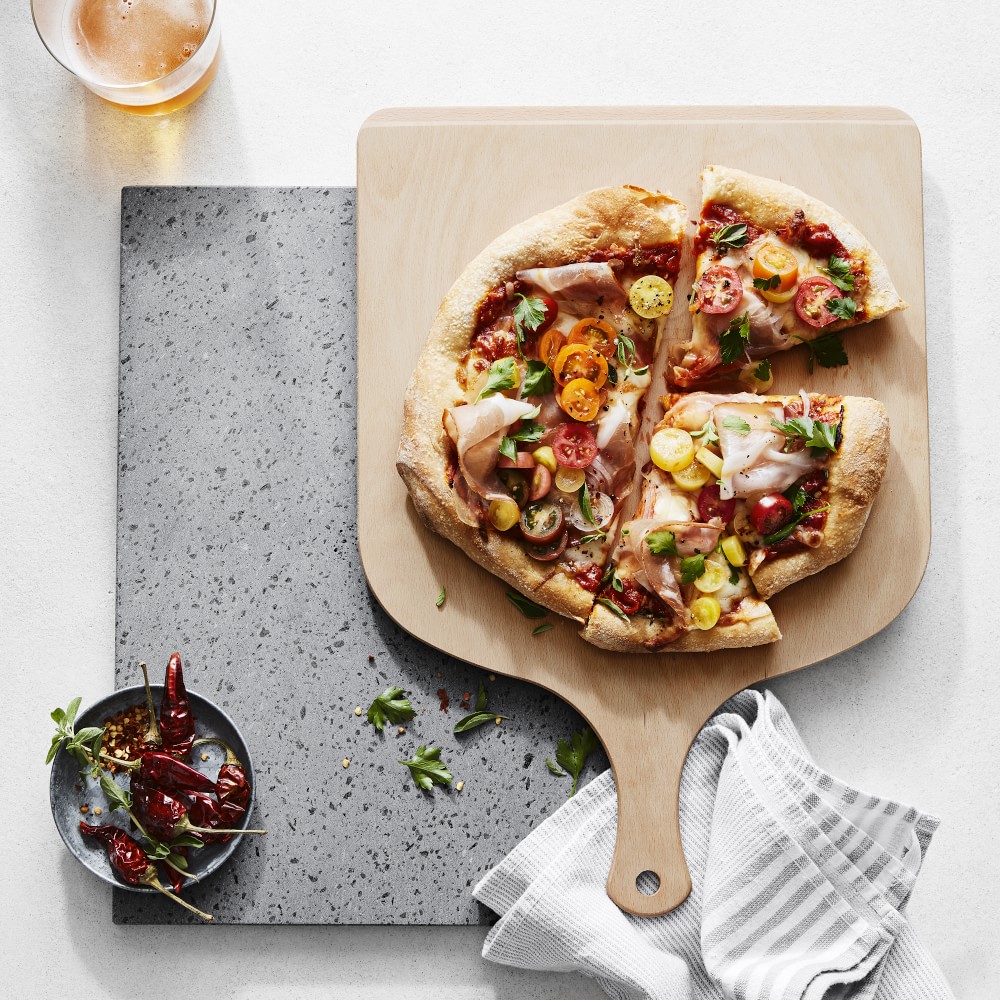 Williams Sonoma Pizza Peel and Lava Stone, Set of 2 - Set of 2