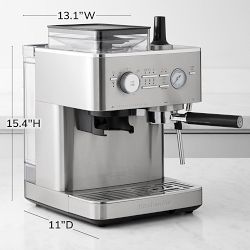 KitchenAid® Semi Automatic Espresso Machine with Grinder