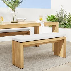 Larnaca Outdoor Teak Dining Bench (46")