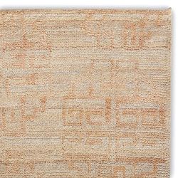 Zeba Hand Knotted Rug, Champagne