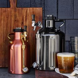 GrowlerWerks uKeg Growler, 128-oz