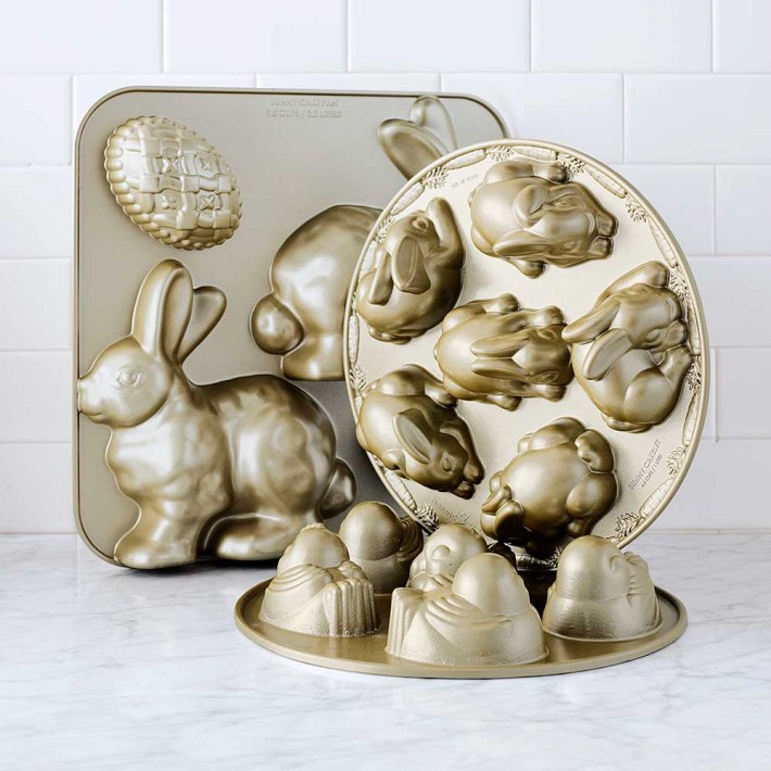 Nordic Ware Mini Easter Bunny Cakelet Pan | Williams Sonoma