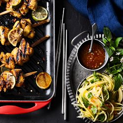 Williams Sonoma Stainless-Steel Chopsticks, Set of 4