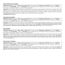 Williams Sonoma Burger Bomb Mini Rub Set