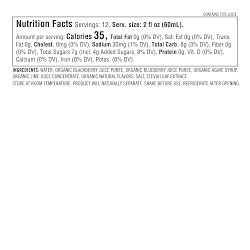 Williams Sonoma Skinny Organic Margarita Mix, Blackberry Blueberry