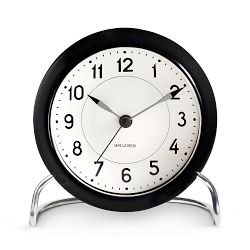 Arne Jacobsen Table Clock, Brass Alarm | Williams Sonoma