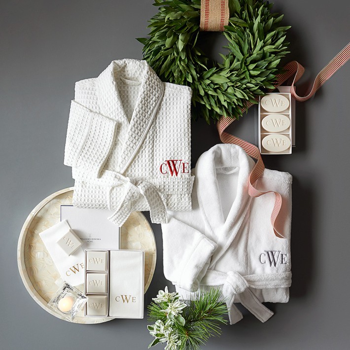 White Chambers® Hydrocotton Bathrobe | Williams Sonoma