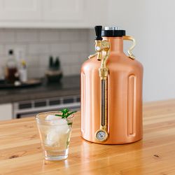 GrowlerWerks uKeg Growler, 128-oz