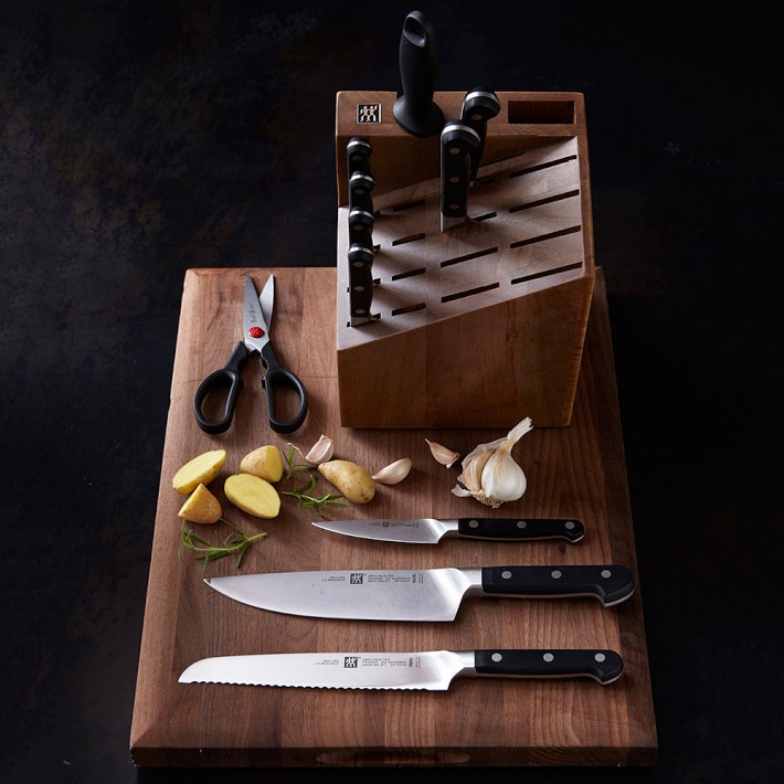 Zwilling J.A. Henckels Pro 12-Piece Knife Block Set | Williams Sonoma
