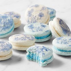 Bridgerton x Williams Sonoma Toile Macarons, Set of 10