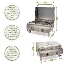 Cuisinart Chef's Style 2-Burner Tabletop Gas Grill