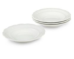 Pillivuyt Queen Anne Porcelain Soup Bowls