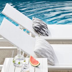 Santa Barbara Outdoor Metal Chaise