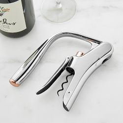 Williams Sonoma Wine Lever Wine Opener, Stainless-Steel & Copper