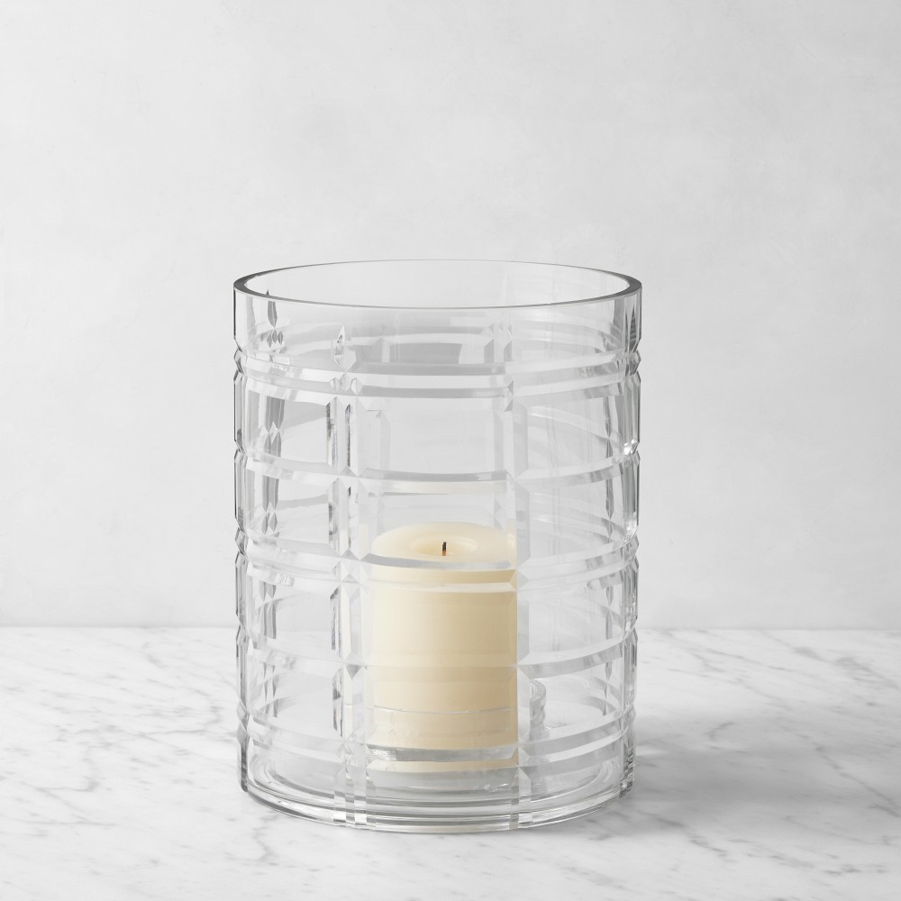 Ensley Hurricane Candle Holder - 10"H
